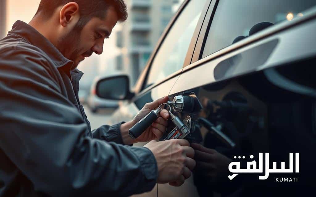 خبرة أكثر من 10 سنوات فى فتح سيارات بالكويت