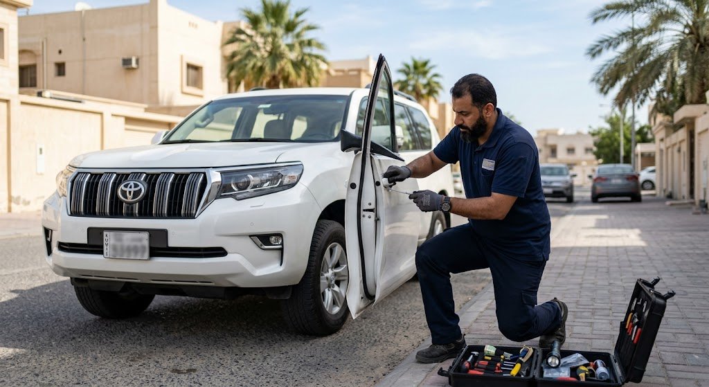 فتح سيارات الفردوس بالكويت - خدمات فتح أبواب السيارات المغلقة بأمان واحترافية