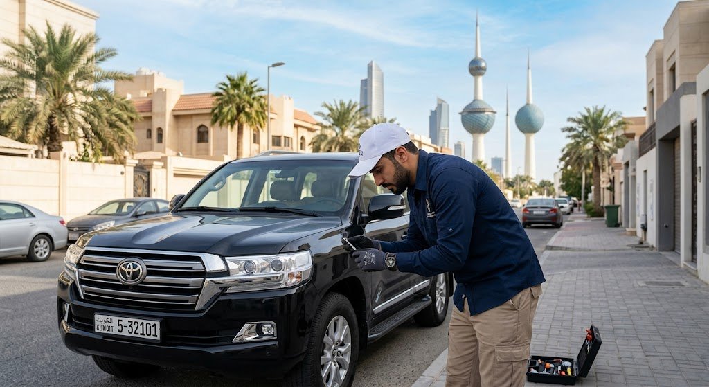 فتح سيارات الدسمة بالكويت - خدمات فتح أبواب السيارات المغلقة بأمان واحترافية